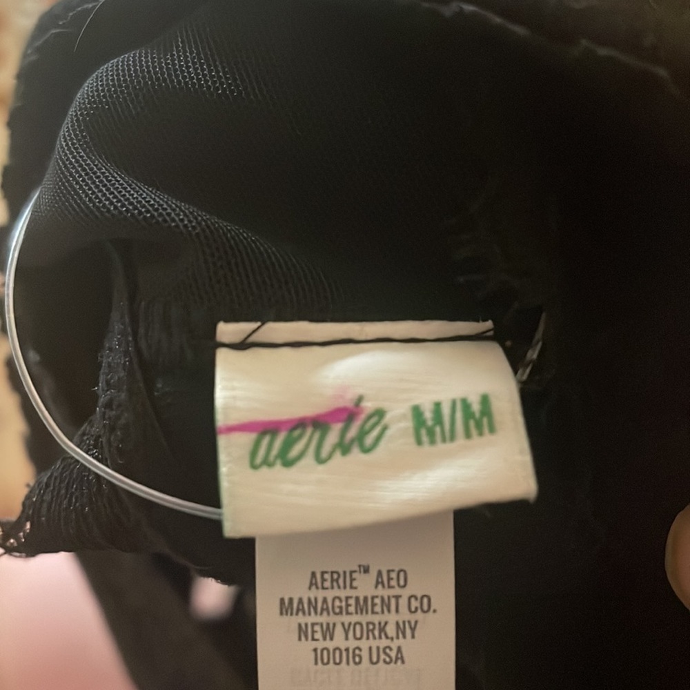 NWOT Aerie Eyelash Lace Trim Longline Bralette - Picture 9 of 9